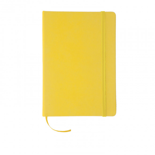 CARNET A5 PERSONNALISABLE 'TOMASA' - jaune