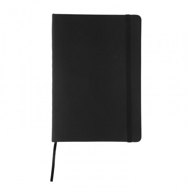 CARNET A5 PERSONNALISABLE 'TOMASA' - noir