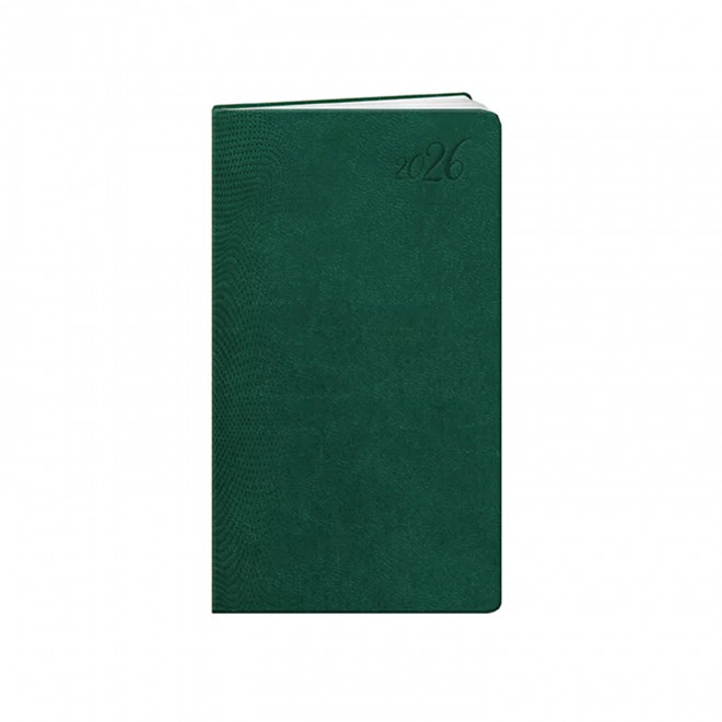 AGENDA PERSONNALISÉ 2026 PERSONNALISABLE 'PHARO' - vert foncé