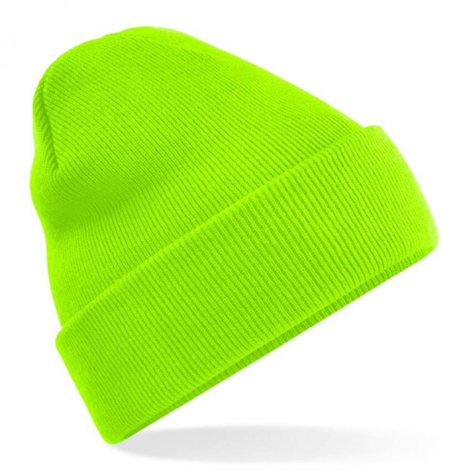 BONNET PERSONNALISÉ AVEC RABAT 'CAPELINO' - vert fluo