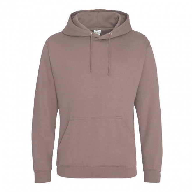 SWEAT-SHIRT PERSONNALISÉ À CAPUCHE MIXTE 'HOODIE' - mocha