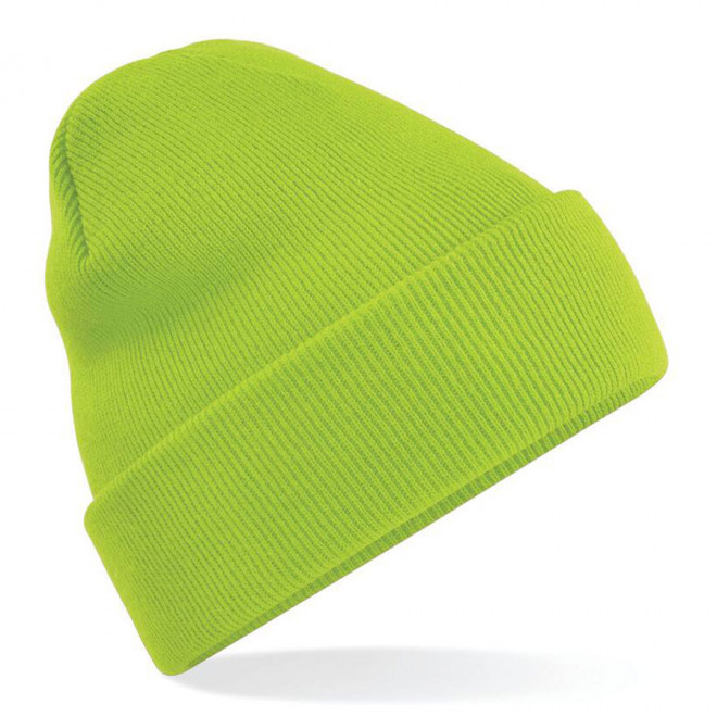 BONNET PERSONNALISÉ AVEC RABAT 'CAPELINO' - lime
