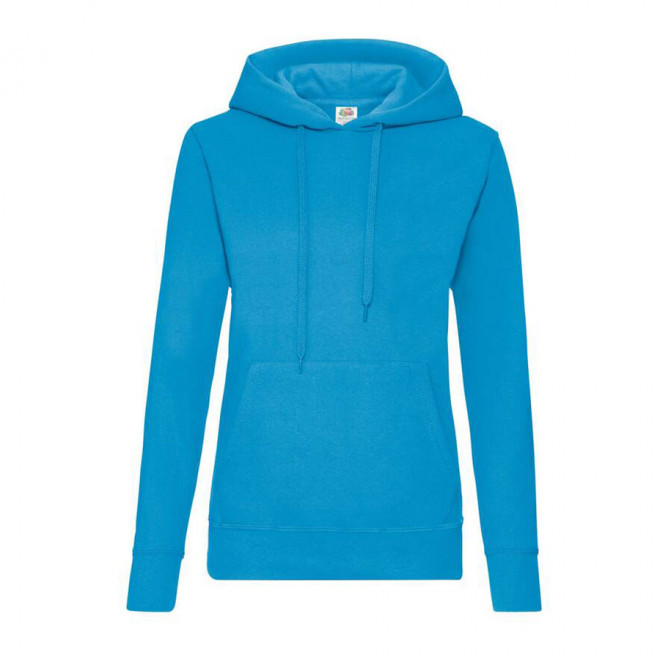 SWEAT PERSONNALISÉ FEMME 'FOXFORD' - bleu azur