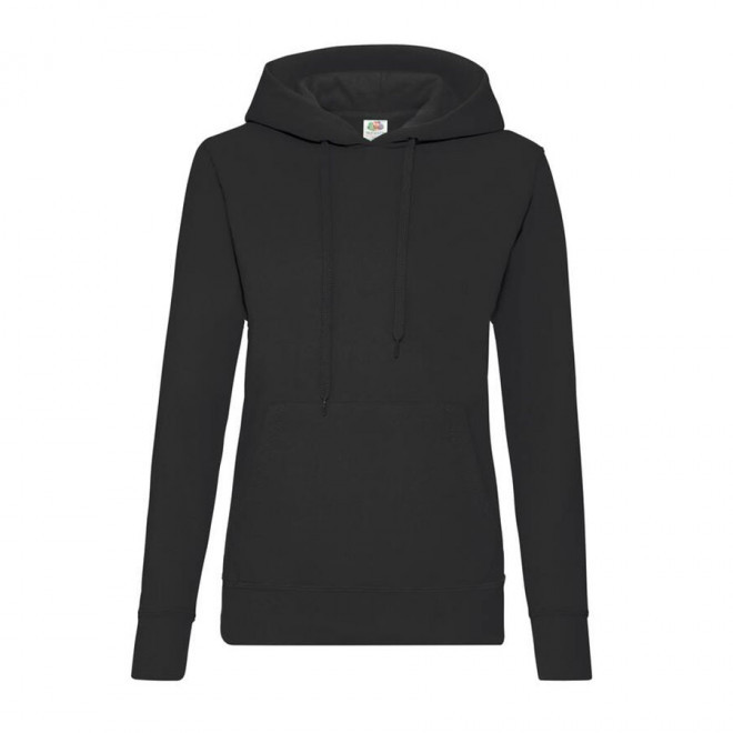 SWEAT PERSONNALISÉ FEMME 'FOXFORD' - noir