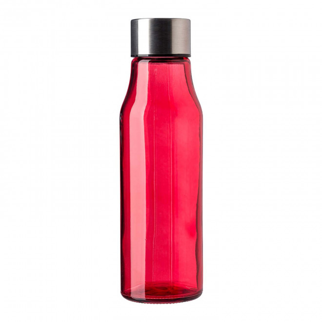 BOUTEILLE 500 ML EN VERRE 'LOUSIR' - rouge