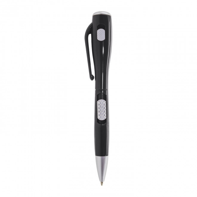 STYLO LUMINEUX PERSONNALISABLE 'STUART' - noir