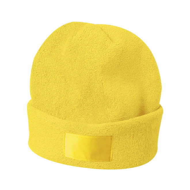 BONNET POLAIRE PERSONNALISABLE 'BOREALA' - jaune