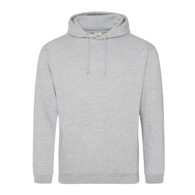 SWEAT-SHIRT PERSONNALISÉ À CAPUCHE MIXTE 'HOODIE' - heather grey
