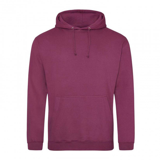 SWEAT-SHIRT PERSONNALISÉ À CAPUCHE MIXTE 'HOODIE' - plum