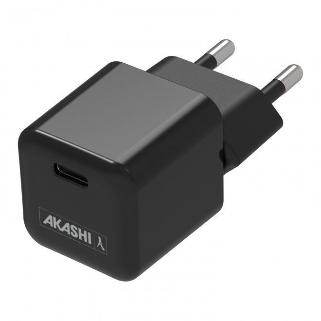 PRISE SECTEUR PERSONNALISABLE 30W OFG 'VOIA' - noir