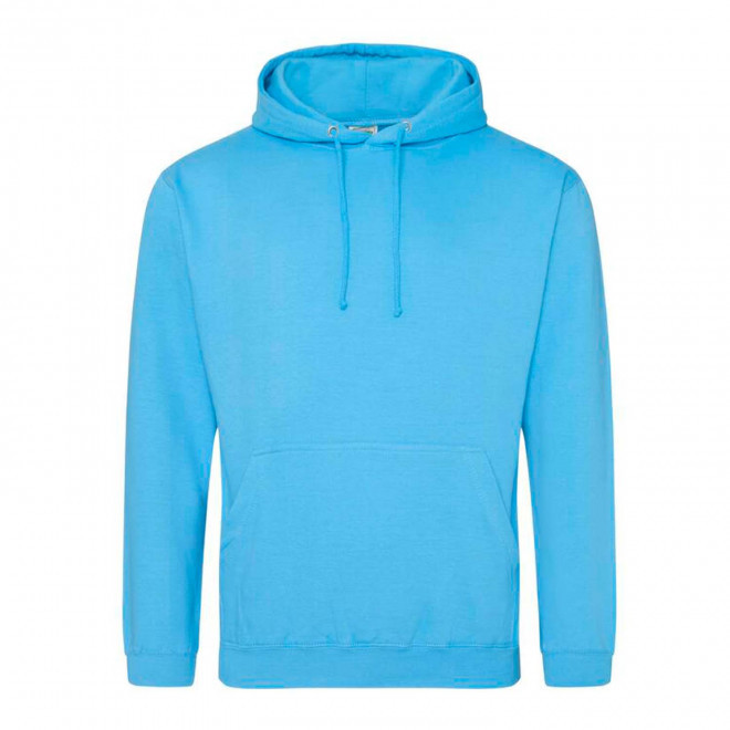 SWEAT-SHIRT PERSONNALISÉ À CAPUCHE MIXTE 'HOODIE' - hawaiian blue