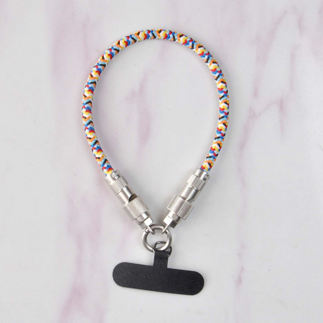 DRAGONNE CABLE DE CHARGE POUR TELEPHONE PERSONNALISABLE 'EXCLOU MINI' - multicolore