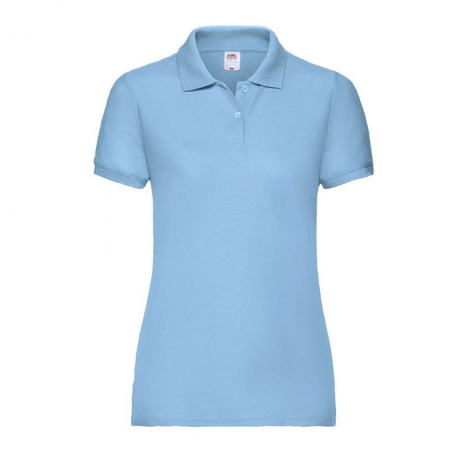 POLO FEMME PERSONNALISÉ 'MILFORD' - bleu ciel