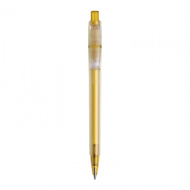 STYLO BILLE PERSONNALISABLE 'GIVRO' - jaune