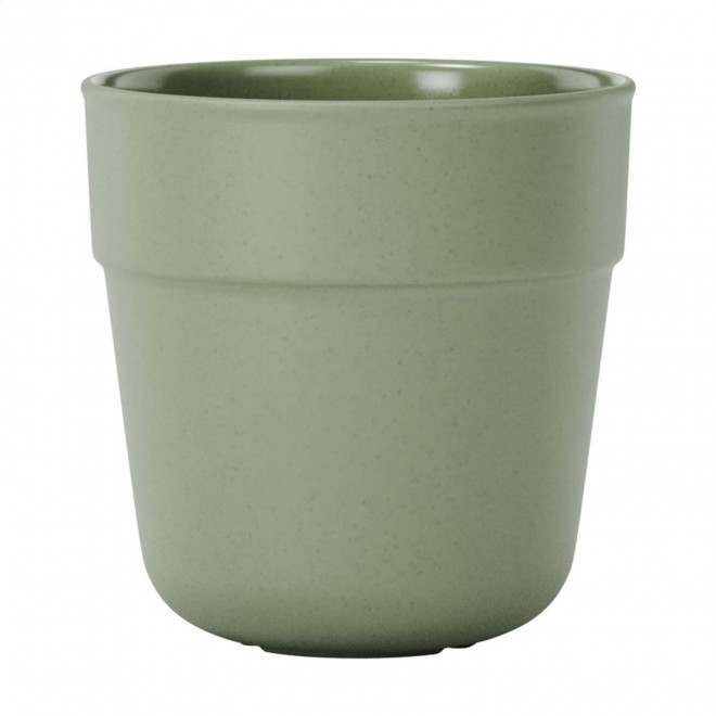 GOBELET PERSONNALISABLE EMPILABLE 220ML 'BE O' - vert