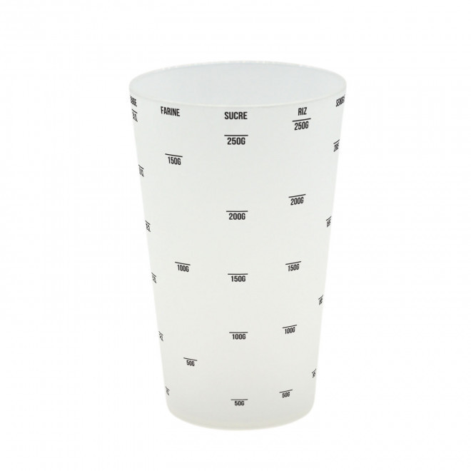 VERRE DOSEUR MIE PERSONNALISE 30CL 'COP' - transparent