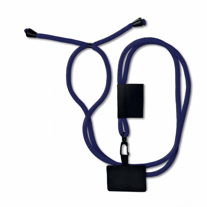 TOUR DE COU TELEPHONE PERSONNALISE 'TOURNY' - bleu marine