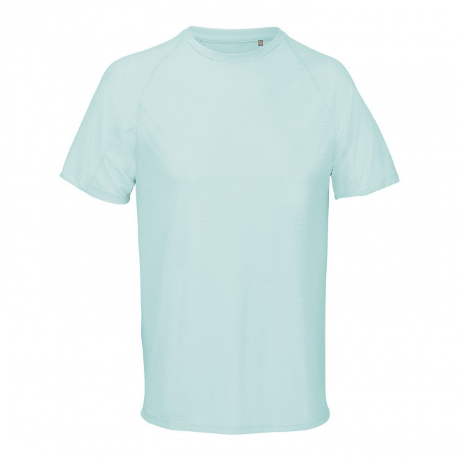 TEE-SHIRT PERSONNALISABLE DE SPORT MIXTE 'VORTEX' - bleu ciel