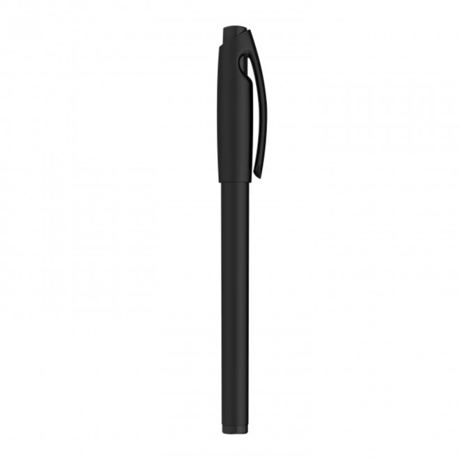STYLO FEUTRE POINTE FINE PERSONNALISABLE SCHNEIDER® 'TOPLINER' - noir/noir