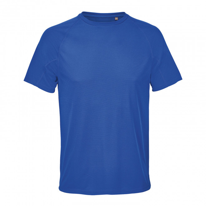 TEE-SHIRT PERSONNALISABLE DE SPORT MIXTE 'VORTEX' - bleu royal