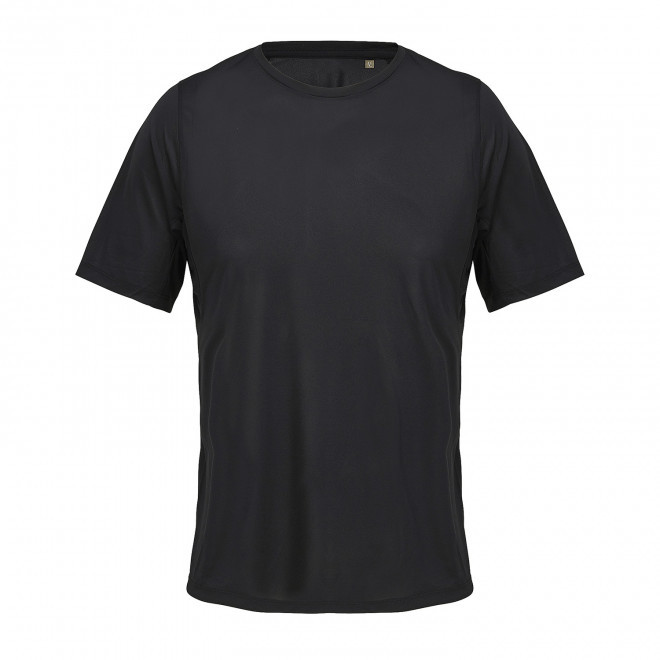 TEE-SHIRT DE SPORT MIXTE PERSONNALISABLE 'STORM' - noir
