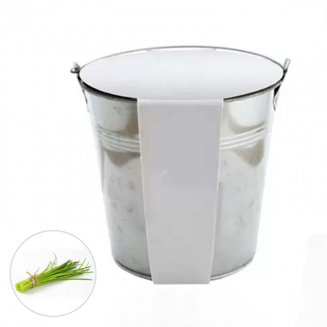 KIT PLANTATION POT ZINC MIF 13ø 'PLANTOU' - ciboulette