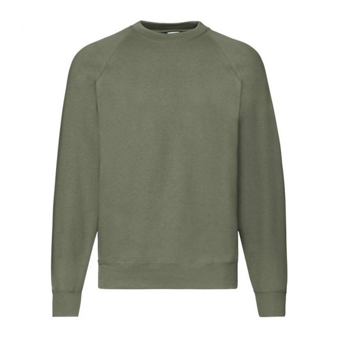 SWEAT PERSONNALISÉ MIXTE 'LURGAN' - vert olive