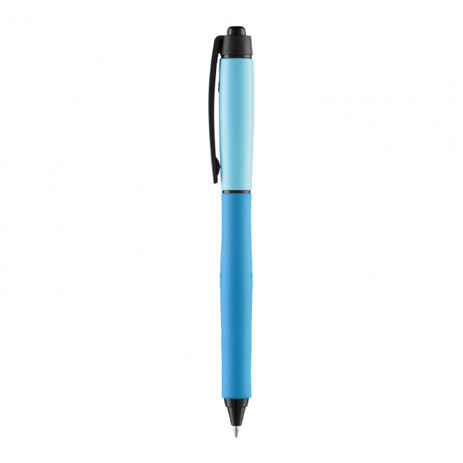 STYLO ROLLER STABILO PERSONNALISABLE 'PALETTE' - bleu clair