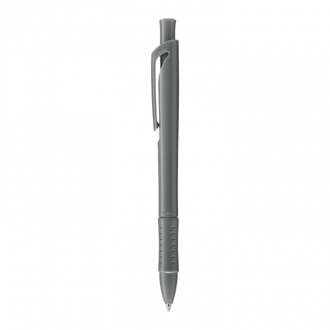 STYLO BILLE STABILO PERSONNALISABLE 'GREENFANCY' - gris