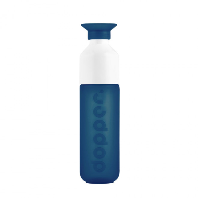 BOUTEILLE PERSONNALISÉE DOPPER ORIGINAL® 450ML 'LOSTRI' - bleu nuit