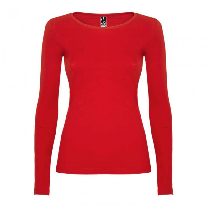 TEE-SHIRT FEMME ML COULEUR PERSONNALISABLE 'EXTREME' - rouge