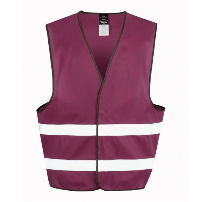 GILET DE SÉCURITÉ PUBLICITAIRE 'ARMILLA' - bordeaux