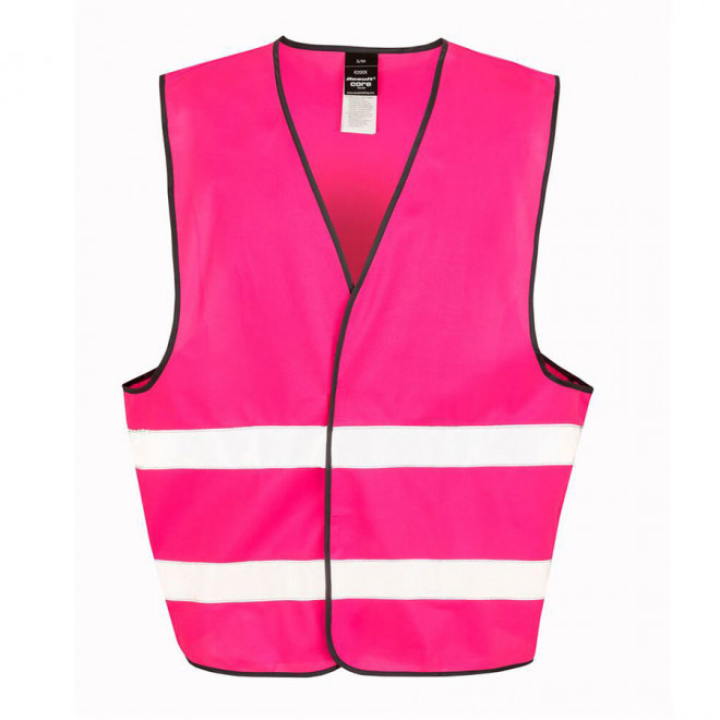GILET DE SÉCURITÉ PUBLICITAIRE 'ARMILLA' - rose fluo