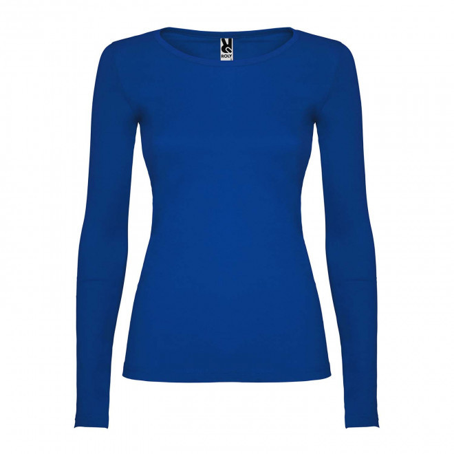 TEE-SHIRT FEMME ML COULEUR PERSONNALISABLE 'EXTREME' - bleu royal