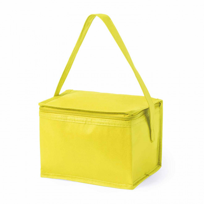 SAC ISOTHERME CANETTES PERSONNALISABLE 'OUTKA' - jaune
