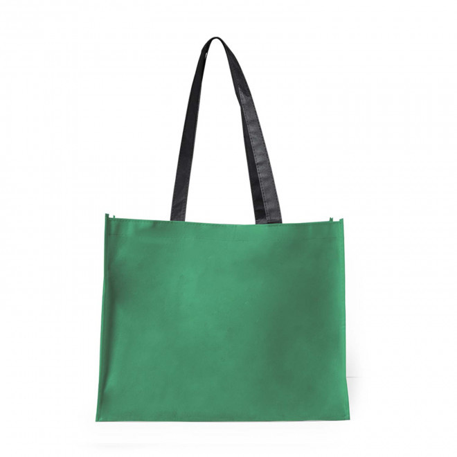 SAC NON TISSE PERSONNALISABLE BI COULEUR 'SALIM' - vert