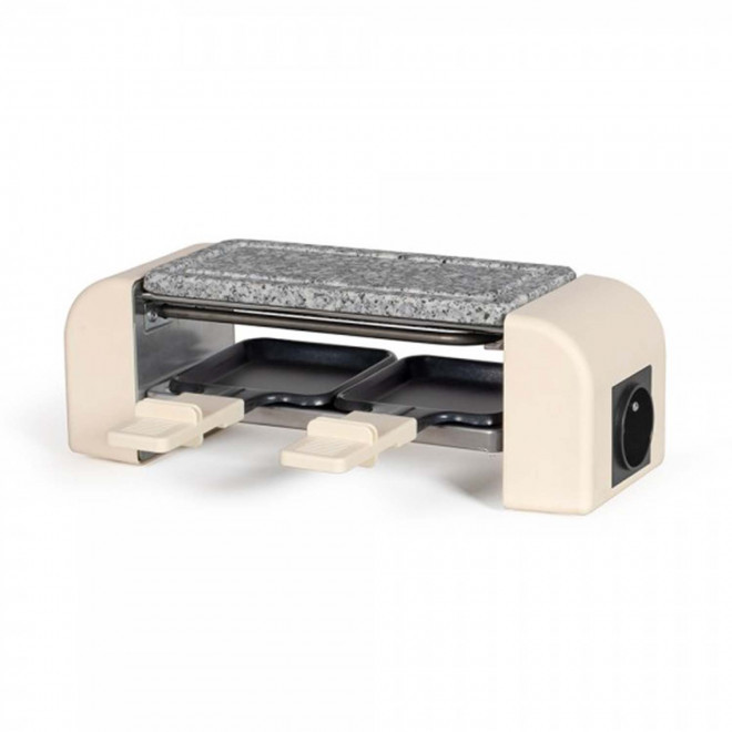 APPAREIL RACLETTE PERSONNALISABLE 2 PER 'CHEESI DUO' - blanc
