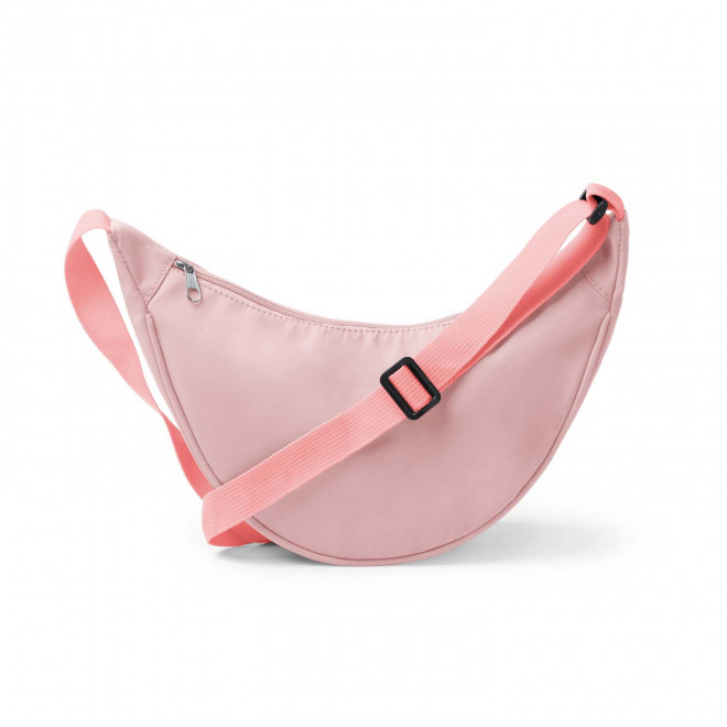SAC BANANE NYLON RECYCLE PERSONNALISABLE 'POKY' - rose