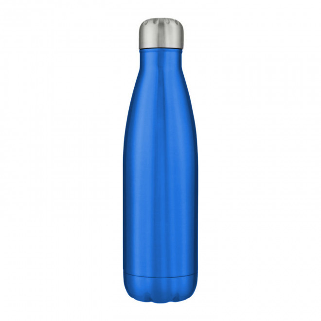 BOUTEILLE PERSONNALISÉE ISOTHERME 500ML 'COVER'  - bleu royal