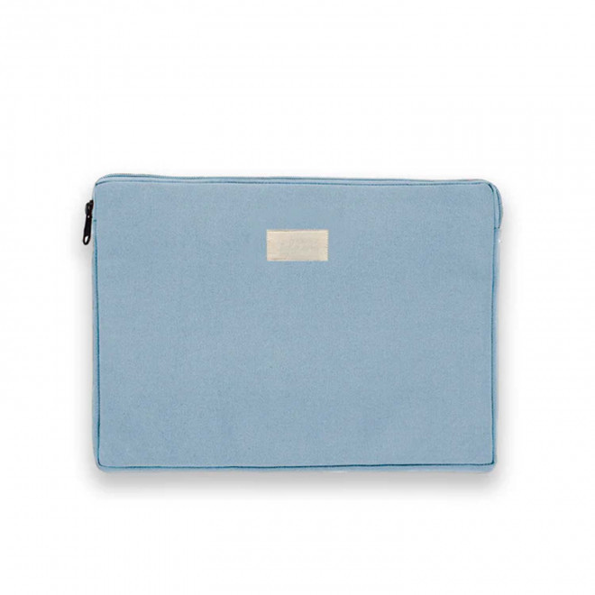 HOUSSE PERSONNALISEE TAILLE S STUDIO BY HINDBAG 'LEO' - azur