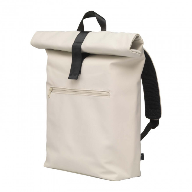 SAC A DOS EN PU PERSONNALISABLE 'QUINTO BACK' - beige