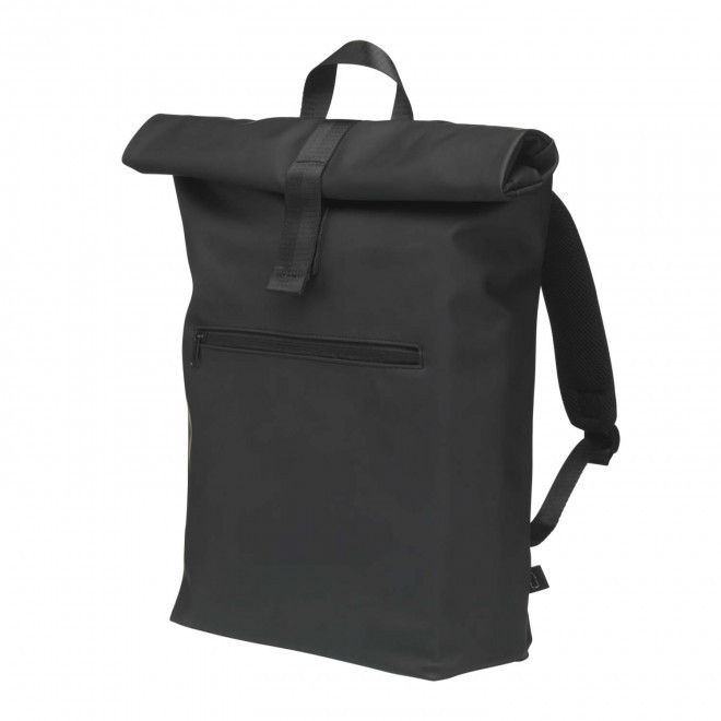 SAC A DOS EN PU PERSONNALISABLE 'QUINTO BACK' - noir