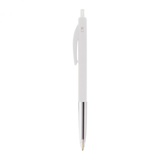 STYLO PERSONNALISABLE BIC® M10® CLIC - blanc