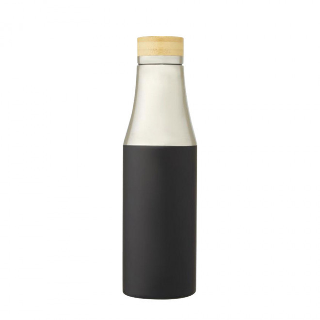 BOUTEILLE PERSONNALISÉE ISOTHERME 540ML 'RIDEO' - noir
