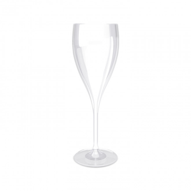 FLUTE DE CHAMPAGNE FRANCE 16CL PERSONNALISEE 'SERULI'  - transparent