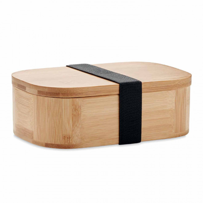 LUNCH BOX EN BAMBOU PERSONNALISABLE 650ML 'BUMBA' - bambou