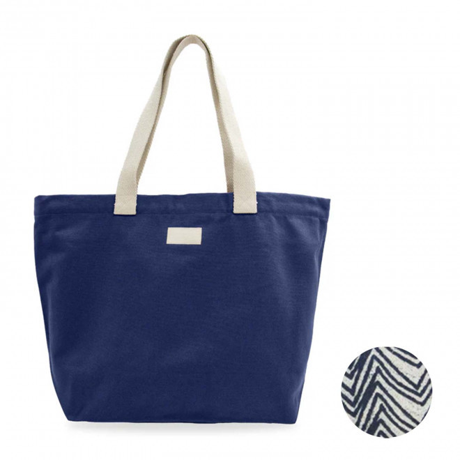 SAC BOAT PERSONNALISABLE STUDIO BY HINDBAG 'HORTENSE' - marine