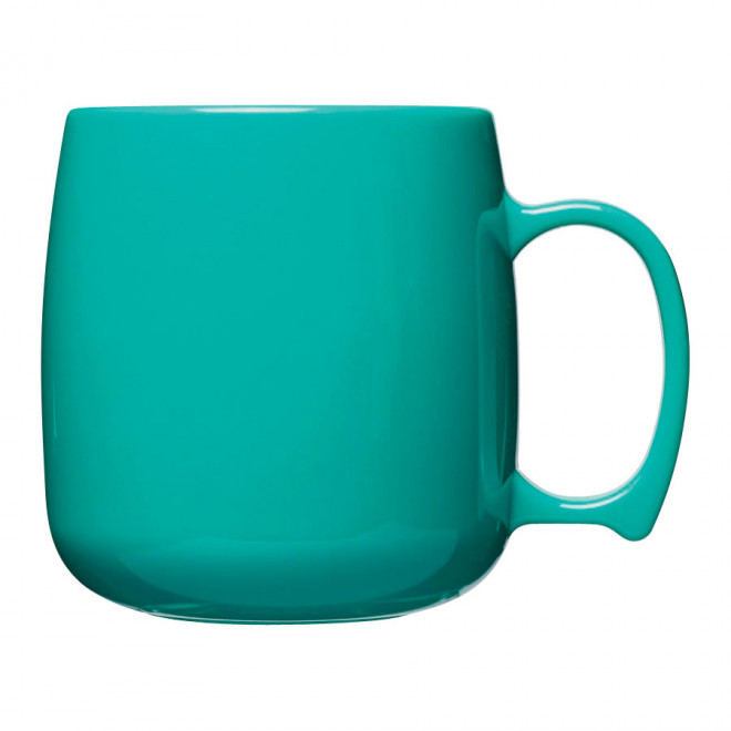 MUG PERSONNALISÉ EN PLASTIQUE CLASSIC 300 ML 'PAKTI' - vert eau