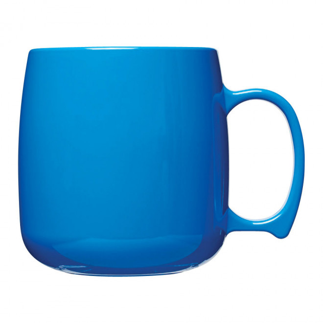 MUG PERSONNALISÉ EN PLASTIQUE CLASSIC 300 ML 'PAKTI' - bleu