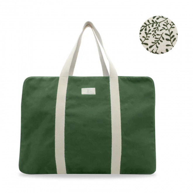 SAC VOYAGE PERSONNALISABLE STUDIO BY HINDBAG 'GABRIEL' - olive
